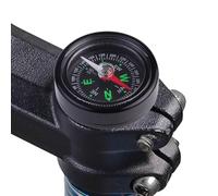 Teksome Brújula para vástago de Bicicleta - Accesorios Resistentes para Montar en Bicicleta Brújula para Auriculares de Bicicleta - Brújula de Supervivencia pequeña Profesional, Herramienta