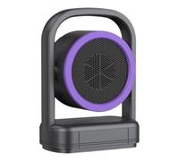 Teksome Calefactor Mini de Aire,Calentador Eléctrico Portátil de 500W | Calefactor Térmico para Invierno,para Interior Oficina Dormitorio Baño Garaje Camping Tienda Coche Mesa