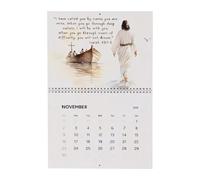 Teksome Calendario Bíblico | Calendario Anual Inspiracional 2025 | Planificador Cristiano Motivacional Con Versículos Bíblicos Católico Para Horario Diario En Hogar Escuela Oficina | Para Pared O