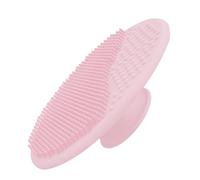 Teksome Cepillo de baño para bebé, limpiador de pelo de bebé de silicona, cepillo de lavado de cabello, masajeador de cuero cabelludo para bebés, limpiador de baño para piel seca