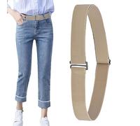 Teksome Cinturón elástico para mujer,Cinturón invisible ajustable para mujer - Cinturón elástico para una integración perfecta Regalo para madre hermana esposa cumpleaños Navidad