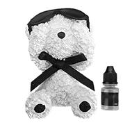 Teksome Clip de ventilación para ambientador de coche, difusor de fragancia para coche con forma de oso, Ambientador automotriz White Bear, Adorno de ventilación de aire para automóviles, soportes