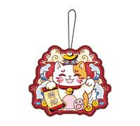 Teksome Colgante de aromaterapia para coche, Adorno de aromaterapia para coche | Ambientador para espejo retrovisor del Año Nuevo Lunar,El incienso auto salta el difusor perfumado, fragancia del aire