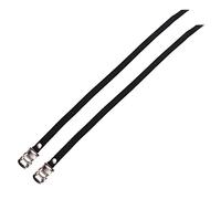 Teksome Correas para Pedales de Bicicleta,Correas para Pedales - Correas universales de Nailon con Clips para Pedales - Correas estabilizadoras de Ruedas fáciles de Usar para Bicicleta de montaña