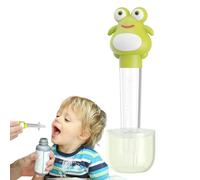 Teksome Dispensador de medicamentos para bebés con chupete | Bebedero Dispensador con Chupete para Líquido,Dispensador de medicamentos para bebés Alimentador de jeringa para bebés para bebés recién