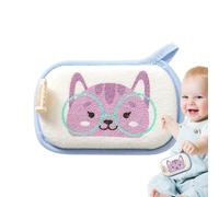 Teksome Esponja de baño para niños pequeños, Esponjas para bañarse para niños | Esponjas de baño absorbentes lindas de la esponja de la ducha del baño para la ducha | Accesorios multiusos para baño de