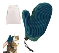 Teksome Guantes de Aseo para Perros - Guante Suave Desenredante Para Perros - Accesorios De Aseo Para Mascotas, Herramienta De Masaje Y Desenredado Para Mascotas Pequeñas