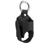 Teksome inhalador - Espaciador inhalador y soporte con hebilla metal, práctico, ligero y protector piel sintética para inhalador para viajes, uso diario, escuela y senderismo