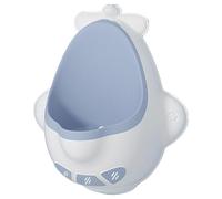 Teksome Inodoro de entrenamiento para niños - Urinario de pared para niños - Urinario infantil prueba de salpicaduras, altura ajustable para coche, viajes, camping