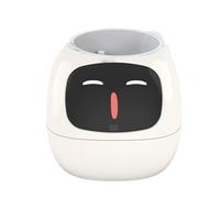 Teksome Jardinera Inteligente, Jardinera Inteligente,Jardinera Inteligente para Mascotas | Múltiples Expresiones, Robot Vegetal para Sala de Estar, interacción de Gestos, decoración de Interiores