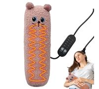 Teksome Linda almohadilla térmica, almohadilla térmica de peluche - Almohadilla térmica pequeña multiusos Almohadilla térmica para gatos | Almohadilla térmica portátil, almohadilla térmica de animales