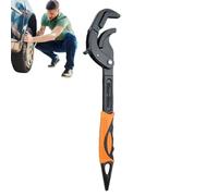 Teksome Llave Ajustable,Llave Ajustable Delgada | Llave para Tubos de Apertura,Llave Abierta Ajustable, Llave para tuberías Multifuncional, Herramienta de Agarre Manual de Hardware