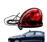 Teksome Luz de baliza LED | Luces de Advertencia Tipo Caracol para vehículos Que giran,Luz de baliza Desmontable, luz LED Brillante para camión, quitanieves, vagón Postal