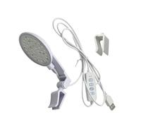 Teksome Luz LED para Acuario,8W Impermeable con Clip | Luz LED Ajustable En Color Para Acuario,para Propietarios, Principiantes, Entusiastas, Cafetería, Dormitorio y Salón