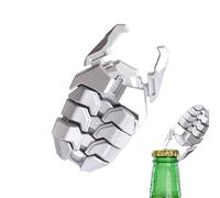 Teksome Pequeño Abrebotellas | Beetles Clicker Abridor de Botellas - Abridor Portátil Para Dedo Juguete Para Cocina Hombre Barman Padre Boda BBQ Restaurante Camping Exterior