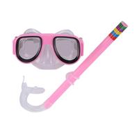 Teksome Safe Kids Swimming Kit de Equipo de Gafas de Snorkel de Silicona con Gafas de Buceo para niños, diseño humanizado