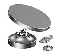 Teksome Soporte Magnético para Teléfono En Coche - Soportes Ajustables Antideslizantes para Smartphone - Base Magnética para Teléfono Coche | para Camiones, Escritorio, de Golf, Viajes y Hogar