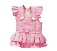 Teksome Vestidos para Perros Pequeños - Ropa Canina Transpirable - Overol Estiloso para Cachorros, Conjunto Decorativo para Paseos Exteriores