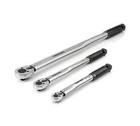 TEKTON 1/4, 3/8, 1/2 Inch Drive Micrometer Torque Wrench Set (3-Piece) | TRQ99901
