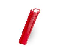 TEKTON 14-Tool Stubby Combination Wrench Holder (Red) | OWP21214