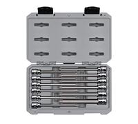 TEKTON 3/8" Drive Long Torx Bit Socket Set, 12Piece (T10-T60) | SHB91305