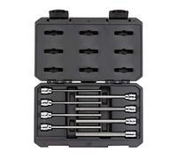 TEKTON 3/8 Inch Drive Long Hex Bit Socket Set, 8-Piece (1/8-3/8 In.) SHB91301