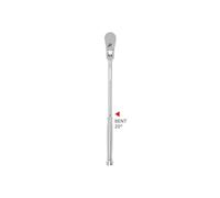 TEKTON 3/8 Inch Drive x 12 Inch Flex Head Bent Handle Long Ratchet | SRH23112