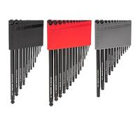 TEKTON Ball End Hex and Star L-Key Set with Holder, 41-Piece (0.050-3/8 in., 1.3-10 mm, T6-T50) | KEY91002