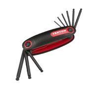 TEKTON by MIT 25181 Juego de llaves hexagonales de bola plegable, SAE, 9 unidades.