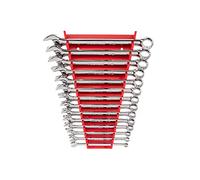 TEKTON Combination Wrench Set with Rack, 14-Piece (6-19 mm) | WCB91203