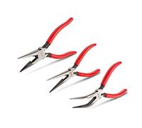 TEKTON Juego de alicates de punta larga | PGF99101, 3 piezas dobladas