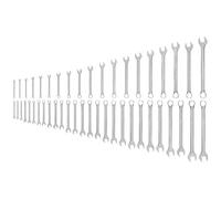 TEKTON Juego de llaves combinadas, 46 piezas (1/4-1-1/4 pulgadas, 6-32 mm), WCB90301