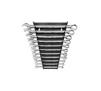 TEKTON Juego de llaves combinadas con estante, 11 piezas (1/4-3/4 pulgadas) | WCB91103