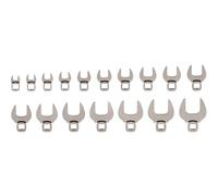 TEKTON Juego de llaves de pata de gallo de 3/8 pulgadas, 17 piezas (8-24 mm) | WCF93202 | Fabricado en Estados Unidos