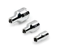 TEKTON Juego de soportes magnéticos hexagonales de 1/4, 3/8, 1/2 pulgada (3 piezas) | SHA99021