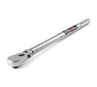 TEKTON Llave dinamométrica electrónica de doble dirección de cabeza flexible de 90 dientes de 1/2 pulgada (30-300 pies-lb) | TRQ82123