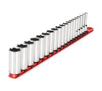 TEKTON Llaves de vaso de accionamiento manual | SHD91114, 19 piezas (6-24 mm)