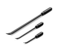 TEKTON LSQ42103 - Juego de barras de palanca con mango de punta angular con tapas llamativas, 3 piezas (12, 17, 25 pulgadas)