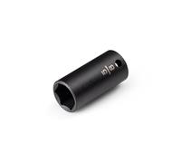 TEKTON SID14016 - Llave de vaso de impacto de 6 puntos semiprofunda de 3/8 pulgadas x 5/8 pulgadas