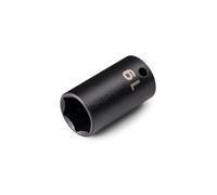 TEKTON SID14119 - Llave de vaso de impacto de 6 puntos semiprofunda de 19 mm
