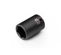 TEKTON SID14123 - Llave de vaso de impacto de 6 puntos semiprofunda de 23 mm