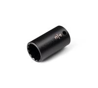 TEKTON SID14219 - Llave de vaso de impacto de 12 puntos semiprofunda de 3/8 pulgadas x 3/4 pulgadas