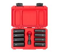 TEKTON SID92415 - Juego de llaves de tuerca de impacto de 1/2”, 9 piezas