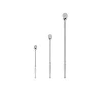 TEKTON SRH99003 - Juego de trinquete largo de 1/4, 3/8, 1/2 pulgadas, 3 piezas (9, 12, 18 pulgadas)