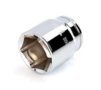 TEKTON Unidad de 1/2 pulgada x enchufe de 6 puntos de 1-1/4 pulgadas | SHD22032