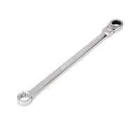 TEKTON WRB35423 - Llave de trinquete de cabeza flexible de 23 mm de largo