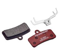 TEKTRO 4717592033694 Pastillas de Freno Q13RS-resina de 4 pistones-par-Rojo (BA4052), Unisex-Adult, One Size