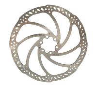 TEKTRO TR203-19 Ola Disco de Freno 203MM 6-Loch Plata MTB Grava Road TR19 Nuevo