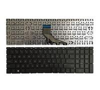 TEktvJAgb Teclado Compatible con 15-CN 15-CR 15-CW 15-DR 15-DF 15-EC 15-CX 15-DK 15-DF 15t-DA 17-by 17-CA TPN-Q208(Black NO Backlit)
