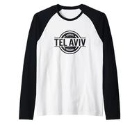 Tel Aviv Israel - Tel Aviv Oficial Israel Camiseta Manga Raglan
